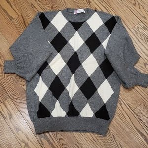 Slazenger golf shop argyle cotton sweater